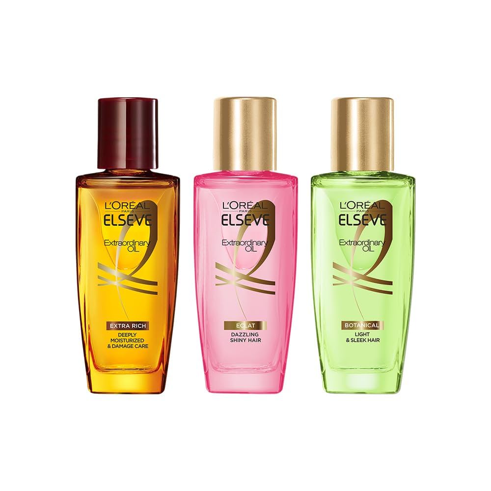 ロレアルパリ　エクストラオーディナリーオイル　ヘアオイル　6種セット Amazon | L'Oréal Paris(ロレアル パリ) 【お試しセット】L